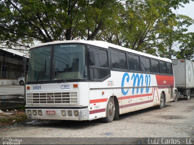 CMV Viagens 8801 na cidade de Jaboatão dos Guararapes, Pernambuco, Brasil, por Luiz Carlos de Santana. Número da foto: #2076059.