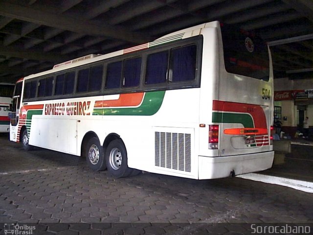 Expresso Queiroz 504 na cidade de Campo Grande, Mato Grosso do Sul, Brasil, por Elias  Junior. Número da foto: #2076728.