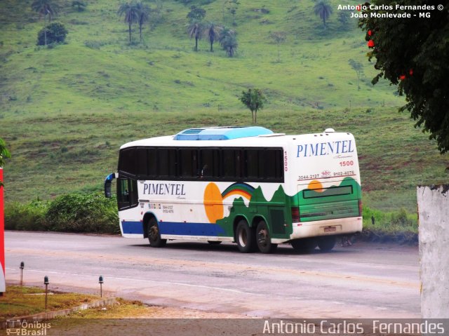 Pimentel Turismo 1500 na cidade de João Monlevade, Minas Gerais, Brasil, por Antonio Carlos Fernandes. Número da foto: #2076107.