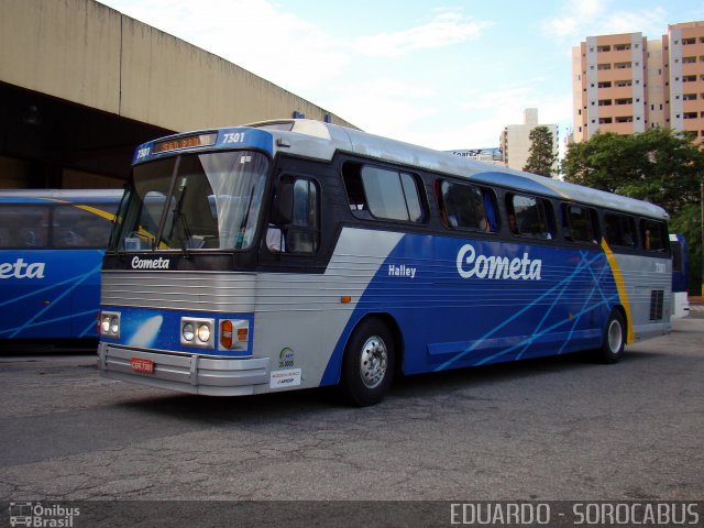 Viação Cometa 7301 na cidade de Sorocaba, São Paulo, Brasil, por EDUARDO - SOROCABUS. Número da foto: #2076480.