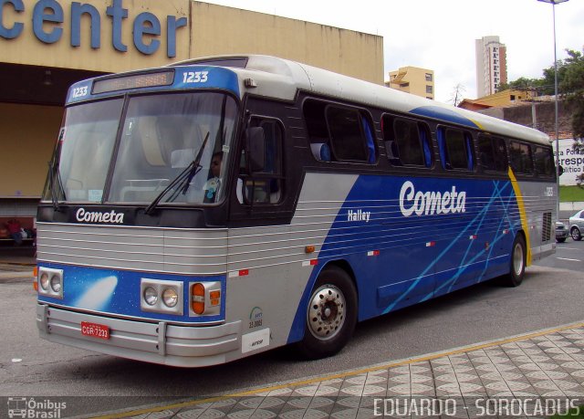 Viação Cometa 1233 na cidade de Sorocaba, São Paulo, Brasil, por EDUARDO - SOROCABUS. ID da foto: 2076614.