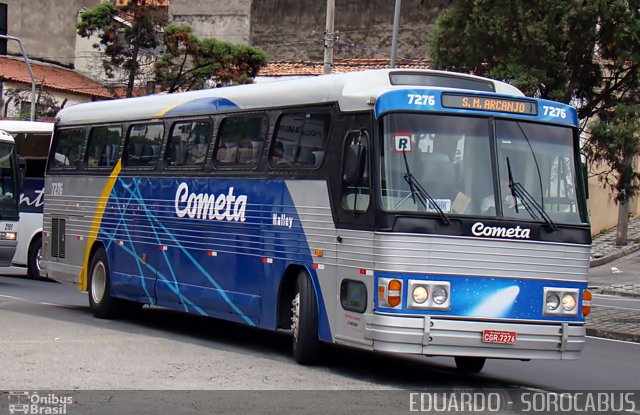 Viação Cometa 7276 na cidade de Sorocaba, São Paulo, Brasil, por EDUARDO - SOROCABUS. Número da foto: #2076605.