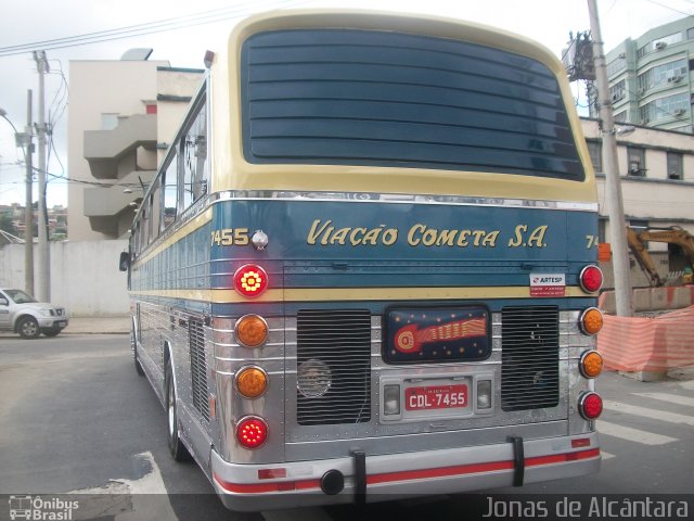 Viação Cometa 7455 na cidade de Rio de Janeiro, Rio de Janeiro, Brasil, por Jonas Alcantara. Número da foto: #2076650.