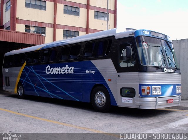 Viação Cometa 7207 na cidade de Sorocaba, São Paulo, Brasil, por EDUARDO - SOROCABUS. ID da foto: 2077709.