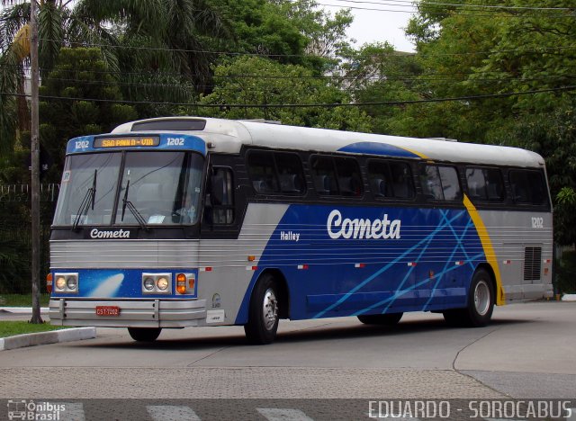 Viação Cometa 1202 na cidade de São Paulo, São Paulo, Brasil, por EDUARDO - SOROCABUS. ID da foto: 2078296.