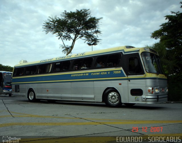 Viação Cometa 7059 na cidade de São Paulo, São Paulo, Brasil, por EDUARDO - SOROCABUS. Número da foto: #2077704.