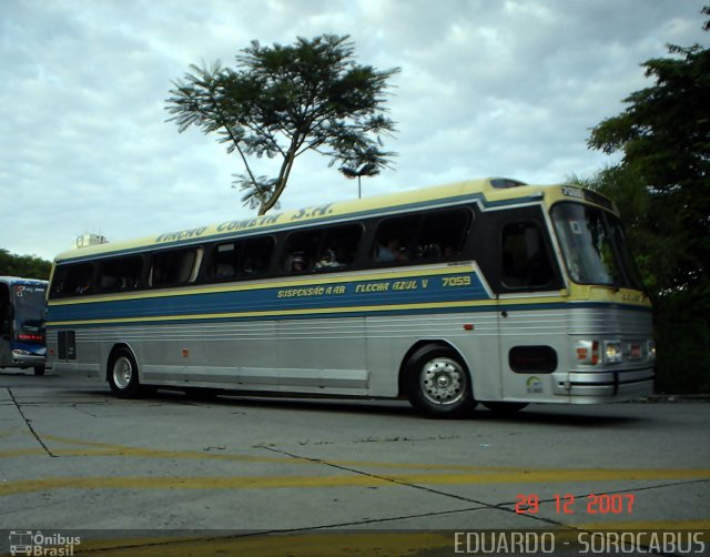 Viação Cometa 7059 na cidade de São Paulo, São Paulo, Brasil, por EDUARDO - SOROCABUS. ID da foto: 2077704.