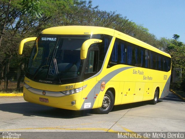 Viação São Paulo São Pedro 920 na cidade de São Paulo, São Paulo, Brasil, por Matheus de Melo Bento. Número da foto: #2078783.