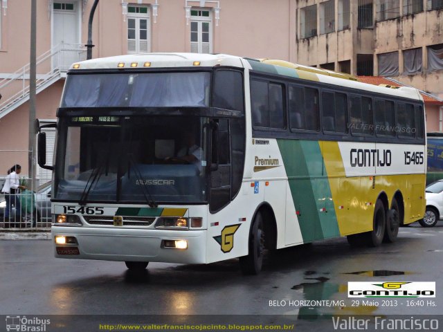 Empresa Gontijo de Transportes 15465 na cidade de Belo Horizonte, Minas Gerais, Brasil, por Valter Francisco. Número da foto: #2077500.
