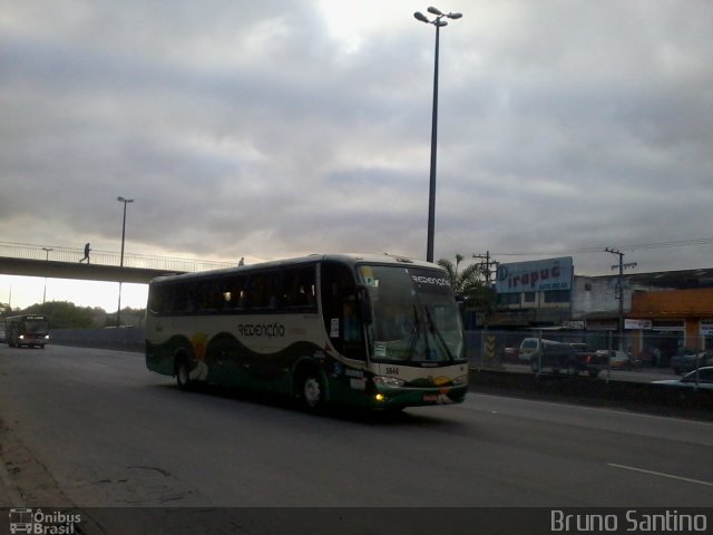 Redenção Turismo 5640 na cidade de Taboão da Serra, São Paulo, Brasil, por Bruno Santino. Número da foto: #2078661.