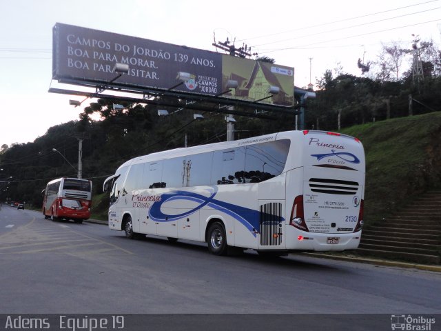 Princesa D'Oeste Fretamento e Turismo 2130 na cidade de Campos do Jordão, São Paulo, Brasil, por Adems  Equipe 19. ID da foto: 2077784.