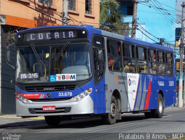 Guarulhos Transportes 33.678 na cidade de São Paulo, São Paulo, Brasil, por Cristiano Soares da Silva. ID da foto: 2077786.