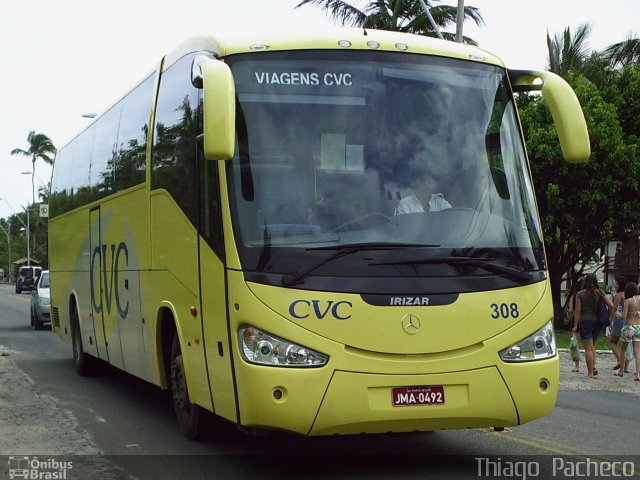 CVC Turismo 308 na cidade de Porto Seguro, Bahia, Brasil, por Thiago  Pacheco. Número da foto: #2079944.