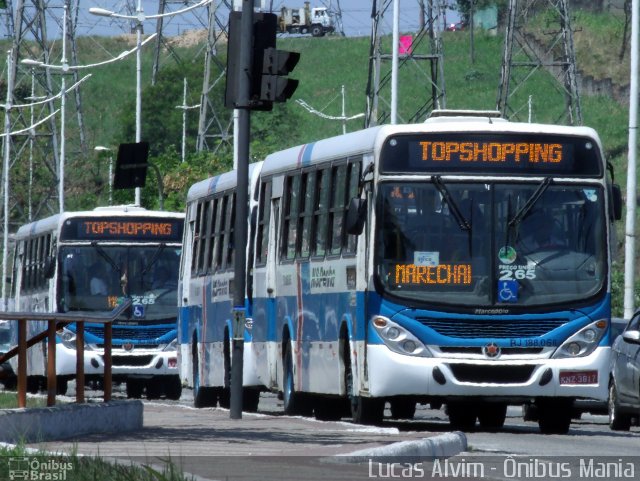 Viação Nossa Senhora da Penha RJ 188.066 na cidade de Nova Iguaçu, Rio de Janeiro, Brasil, por Lucas Alvim. Número da foto: #2081199.