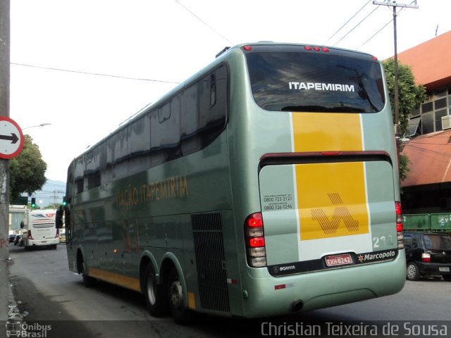 Viação Itapemirim 232 na cidade de Rio de Janeiro, Rio de Janeiro, Brasil, por Christian Teixeira de Sousa. ID da foto: 2080131.