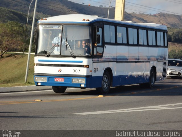 Ônibus Particulares 307 na cidade de Aparecida, São Paulo, Brasil, por Gabriel Cardoso Lopes. Número da foto: #2080657.