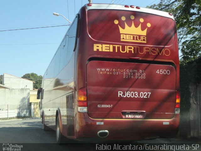 Reitur Turismo RJ 603.027 na cidade de Guaratinguetá, São Paulo, Brasil, por Fabio Alcantara. Número da foto: #2079655.