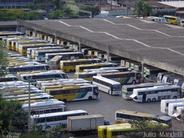 Empresa Gontijo de Transportes GARAGEM na cidade de Belo Horizonte, Minas Gerais, Brasil, por Júlio  Mandelli. Número da foto: #2080576.