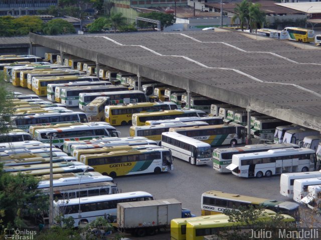 Empresa Gontijo de Transportes Garagem na cidade de Belo Horizonte, Minas Gerais, Brasil, por Júlio  Mandelli. ID da foto: 2080576.