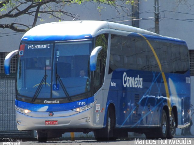 Viação Cometa 11110 na cidade de São Paulo, São Paulo, Brasil, por Marcos Rohwedder. ID da foto: 2079077.