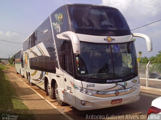 Kaoma Turismo 2012 na cidade de Rio Branco, Acre, Brasil, por Antonio Gabriel Alves de Lima. Número da foto: #2080332.