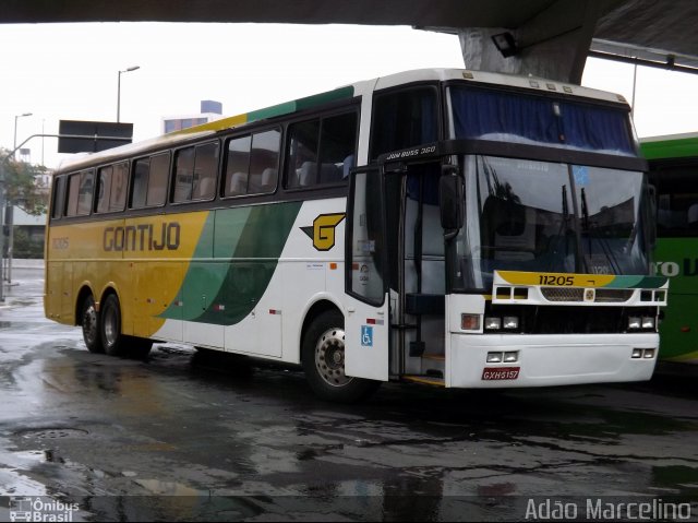 Empresa Gontijo de Transportes 11205 na cidade de Belo Horizonte, Minas Gerais, Brasil, por Adão Raimundo Marcelino. ID da foto: 2081142.