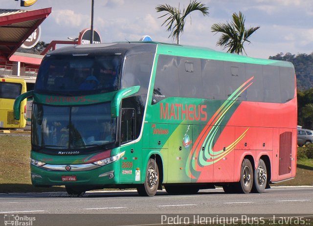 Matheus Transporte e Turismo 2609 na cidade de Ribeirão Vermelho, Minas Gerais, Brasil, por Pedro Henrique Gumercindo da Silva. Número da foto: #2079710.