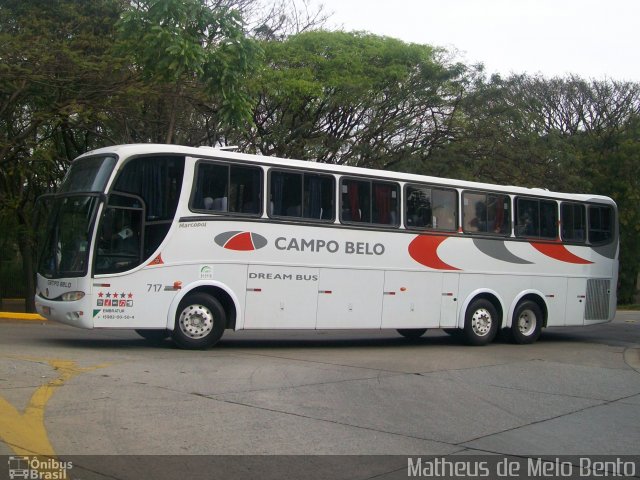 Viação Campo Belo - VCB Transportes 717 na cidade de São Paulo, São Paulo, Brasil, por Matheus de Melo Bento. Número da foto: #2079784.