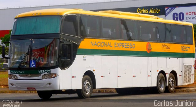 Nacional Expresso 16307 na cidade de Goiânia, Goiás, Brasil, por Carlos Júnior. ID da foto: 2028913.