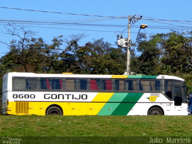 Empresa Gontijo de Transportes 8680 na cidade de Belo Horizonte, Minas Gerais, Brasil, por Júlio  Mandelli. ID da foto: 2029076.