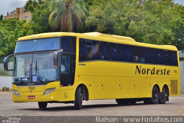 Viação Nordeste 1100 na cidade de Fortaleza, Ceará, Brasil, por Antonio José. Número da foto: #2029083.