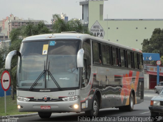 Nossa Senhora de Fátima Auto Ônibus 577 na cidade de Aparecida, São Paulo, Brasil, por Fabio Alcantara. ID da foto: 2028371.