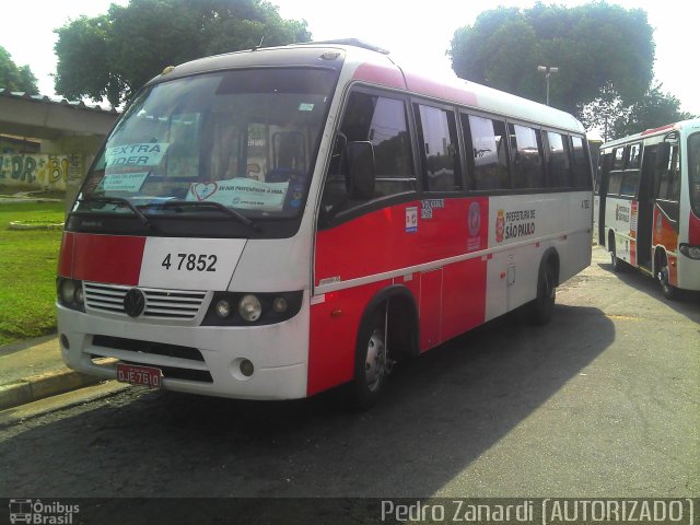 Transcooper > Norte Buss 4 7852 na cidade de São Paulo, São Paulo, Brasil, por Lucas Nunes Fernandes. ID da foto: 2083534.