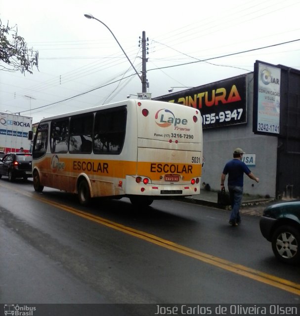 Lape Trans 5031 na cidade de Mirassol, São Paulo, Brasil, por José Carlos de Oliveira Olsen. Número da foto: #2083287.