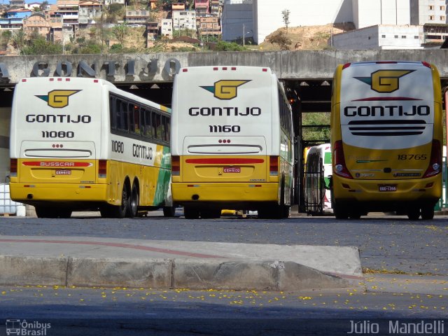 Empresa Gontijo de Transportes 11160 na cidade de Belo Horizonte, Minas Gerais, Brasil, por Júlio  Mandelli. ID da foto: 2083045.