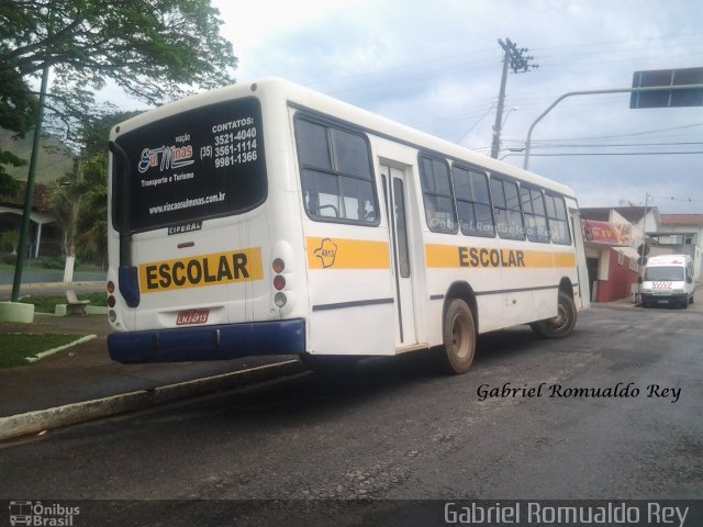Viação Sul Minas 4913 na cidade de Carmo do Rio Claro, Minas Gerais, Brasil, por Gabriel Romualdo Rey . Número da foto: #2083419.