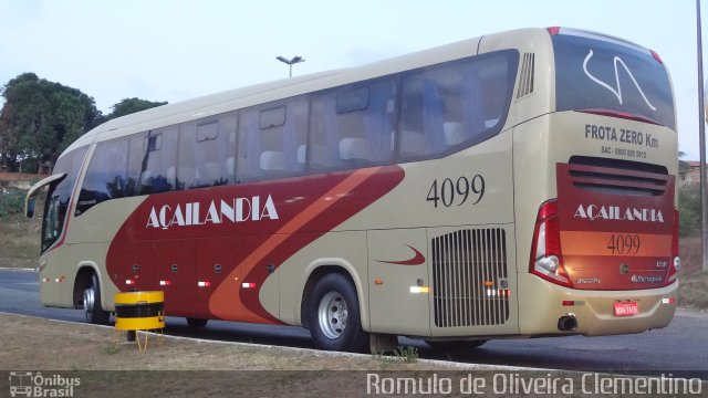 Viação Açailândia 4099 na cidade de São Luís, Maranhão, Brasil, por Romulo de Oliveira Clementino. Número da foto: #2083451.