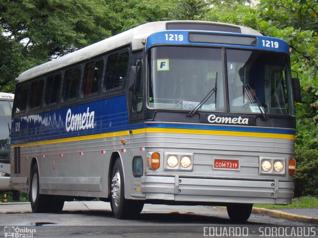 Viação Cometa 1219 na cidade de São Paulo, São Paulo, Brasil, por EDUARDO - SOROCABUS. ID da foto: 2082424.