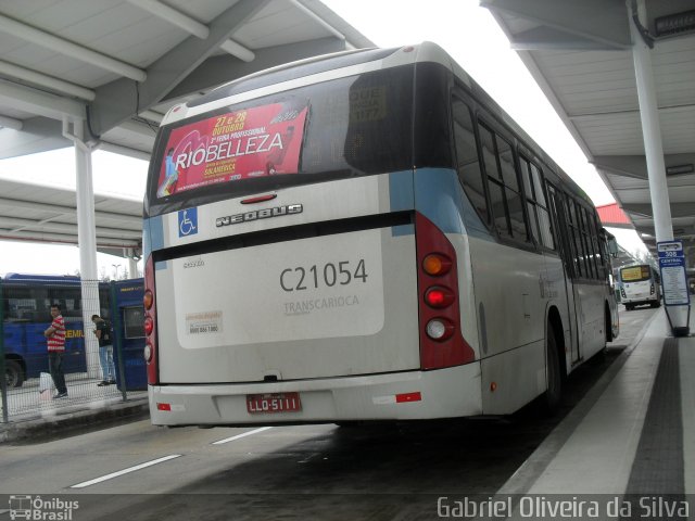 Translitorânea Turística C21054 na cidade de Rio de Janeiro, Rio de Janeiro, Brasil, por Gabriel Oliveira da Silva. ID da foto: 2083227.