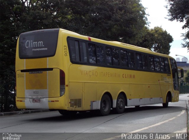 Viação Itapemirim 9033 na cidade de São Paulo, São Paulo, Brasil, por Cristiano Soares da Silva. ID da foto: 2083128.