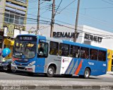 Viação Piracicabana 7295 na cidade de São Vicente, São Paulo, Brasil, por Caique Cazares. Número da foto: #:id.