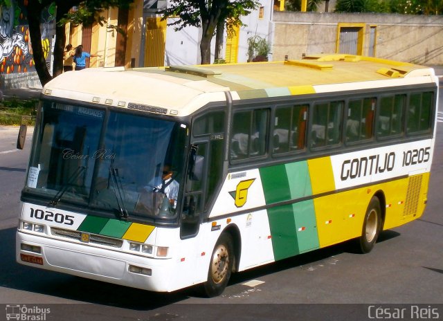 Empresa Gontijo de Transportes 10205 na cidade de Belo Horizonte, Minas Gerais, Brasil, por César Ônibus. ID da foto: 2031397.