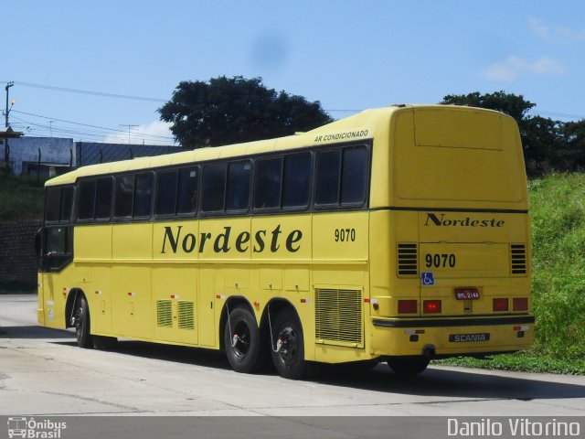 Viação Nordeste 9070 na cidade de Natal, Rio Grande do Norte, Brasil, por Danilo Vitorino Lopes. Número da foto: #2030113.