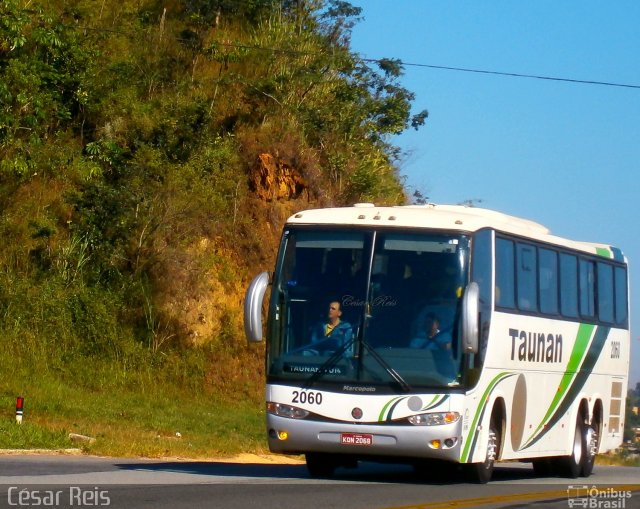 Taunan Turismo 2060 na cidade de Sabará, Minas Gerais, Brasil, por César Ônibus. Número da foto: #2031229.