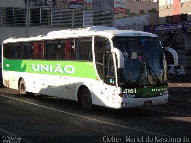 Empresa União de Transportes 4161 na cidade de Criciúma, Santa Catarina, Brasil, por Cleber  Mariot do Nascimento. ID da foto: 2031287.