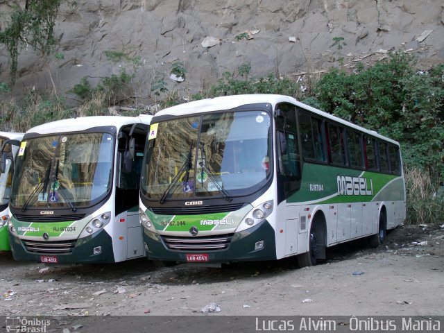 Transportes Mageli RJ 167.044 na cidade de Rio de Janeiro, Rio de Janeiro, Brasil, por Lucas Alvim. Número da foto: #2030671.