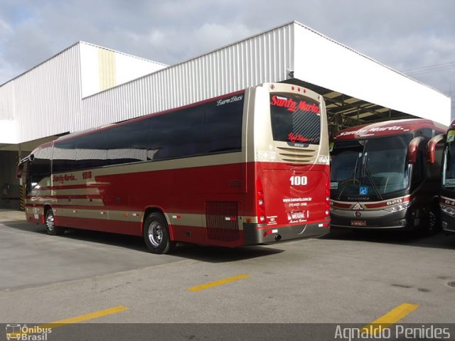 Santa Maria Fretamento e Turismo > Transportes Santa Maria(SP) 100 na cidade de São Bernardo do Campo, São Paulo, Brasil, por Agnaldo Penides. Número da foto: #2030999.