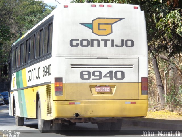 Empresa Gontijo de Transportes 8940 na cidade de Belo Horizonte, Minas Gerais, Brasil, por Júlio  Mandelli. Número da foto: #2033081.