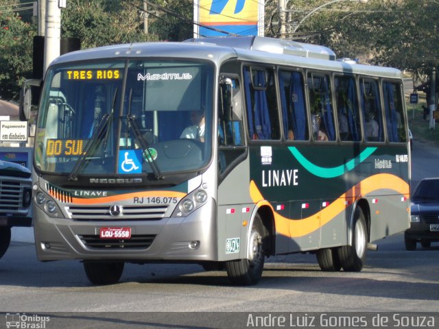 Linave Transportes RJ 146.075 na cidade de Paty do Alferes, Rio de Janeiro, Brasil, por André Luiz Gomes de Souza. Número da foto: #2033136.