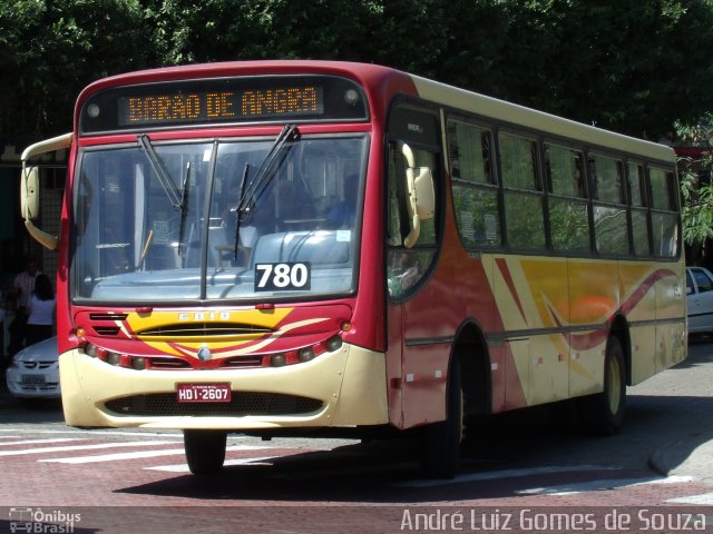 VPL - Viação Paraiba 780 na cidade de Paraíba do Sul, Rio de Janeiro, Brasil, por André Luiz Gomes de Souza. ID da foto: 2034889.